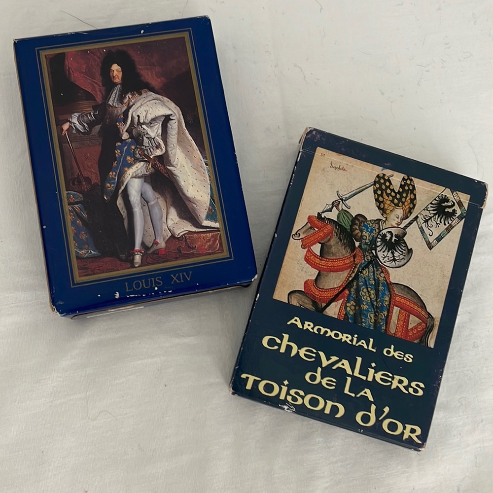 Set of Vintage French Playing Cards